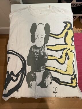 Travis Scott Cactus Jack Kaws Fragment T Shirt